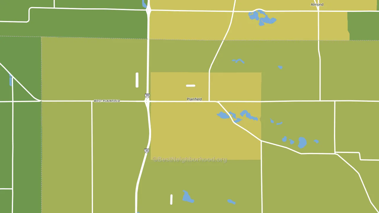 54966, WI block-group voter-turnout map