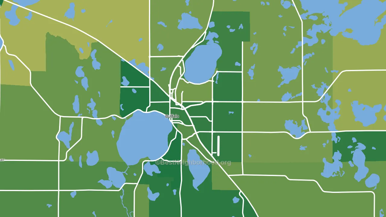 55313, MN block-group voter-turnout map