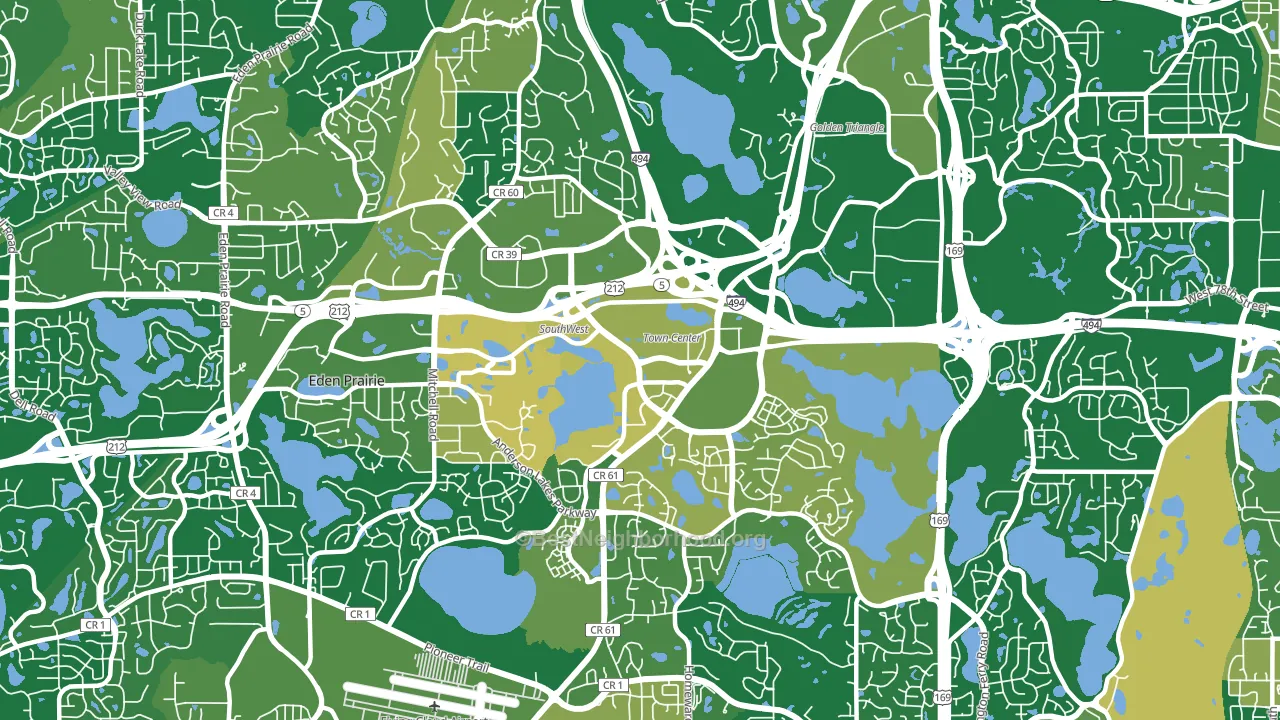 55344, MN block-group voter-turnout map