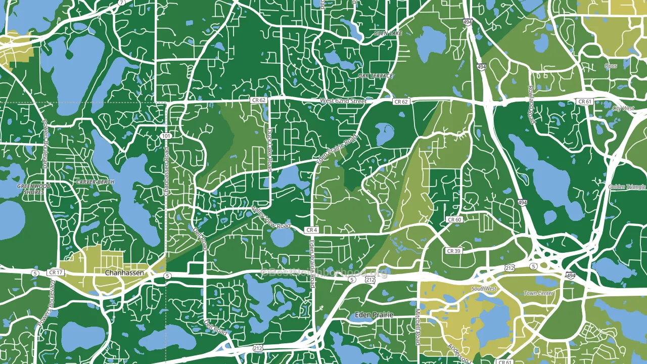 55346, MN block-group voter-turnout map
