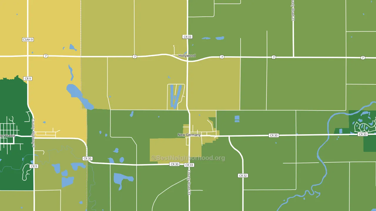 55367, MN block-group voter-turnout map