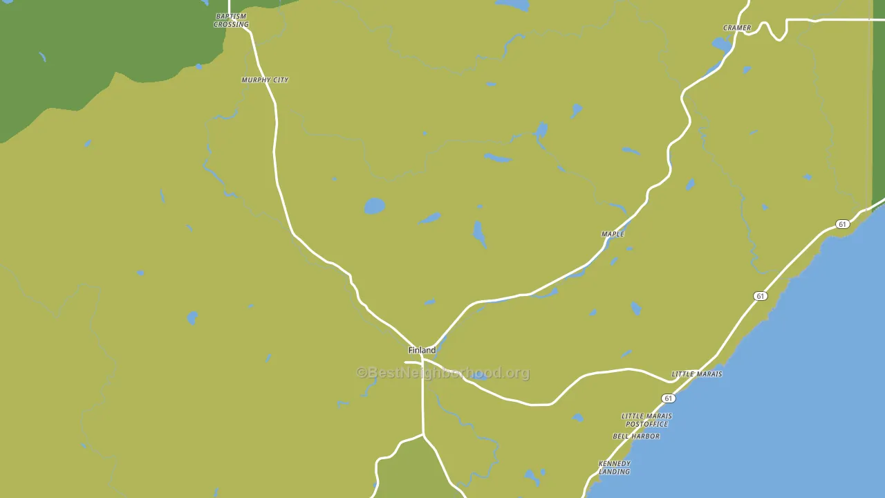 55603, MN block-group voter-turnout map