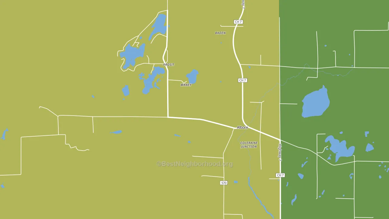 55702, MN block-group voter-turnout map
