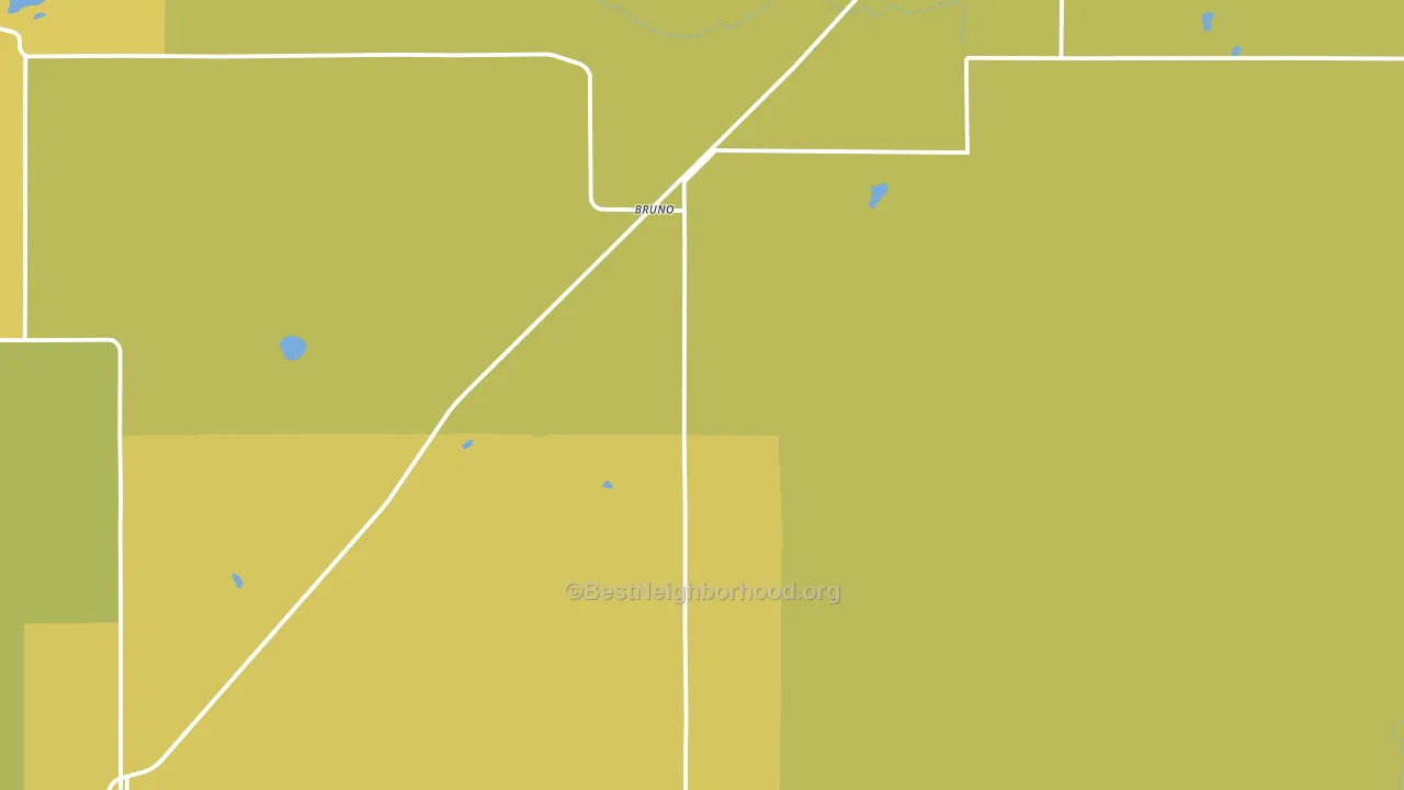 55712, MN block-group voter-turnout map