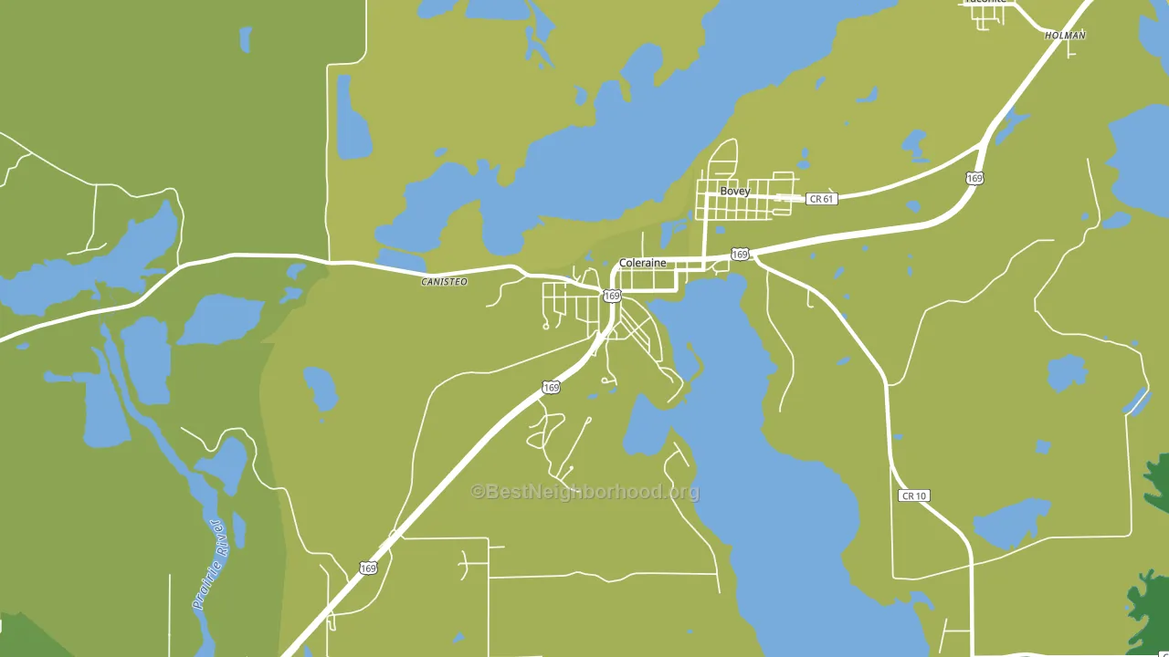 55722, MN block-group voter-turnout map
