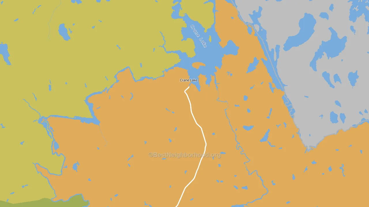55725, MN block-group voter-turnout map