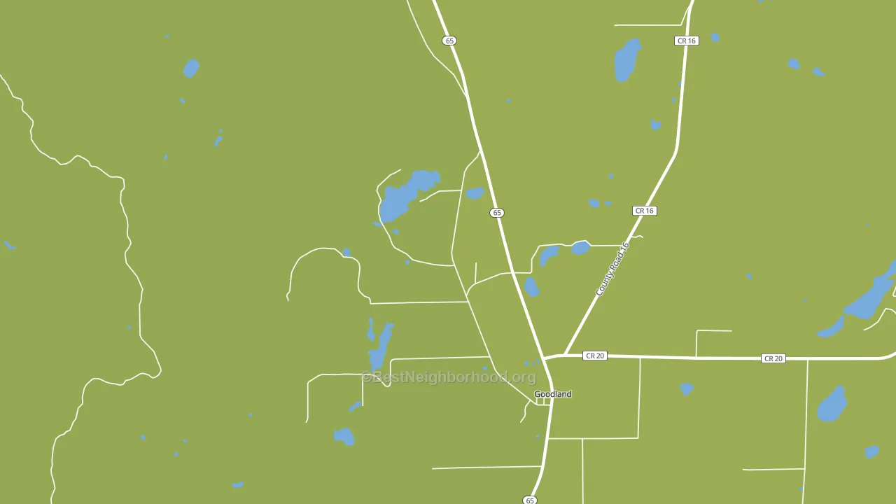55742, MN block-group voter-turnout map