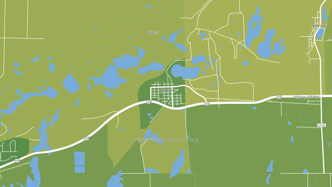 55753, MN block-group voter-turnout map