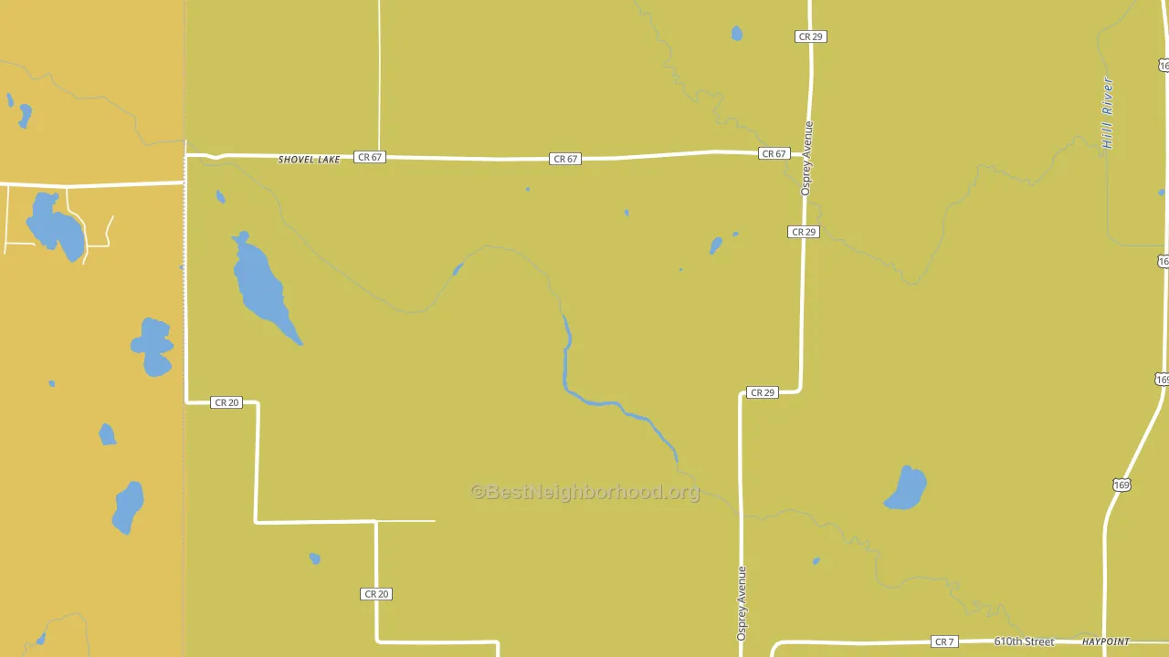55785, MN block-group voter-turnout map