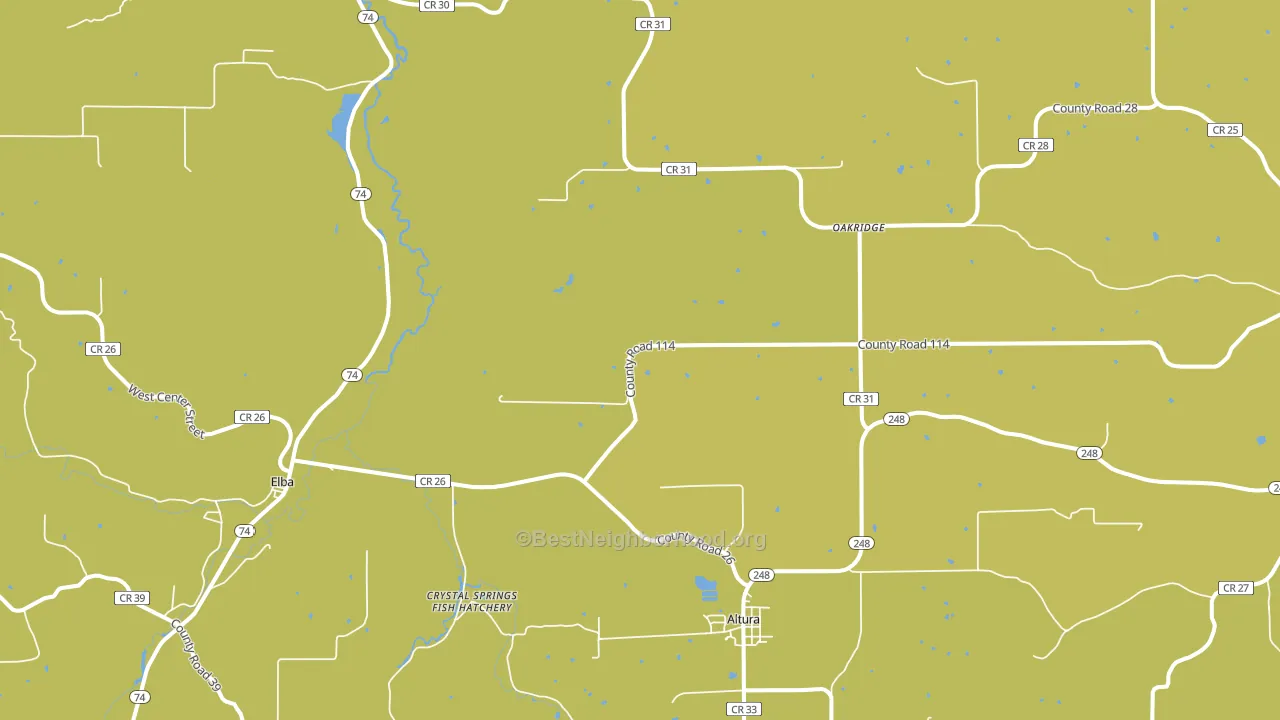 55910, MN block-group voter-turnout map