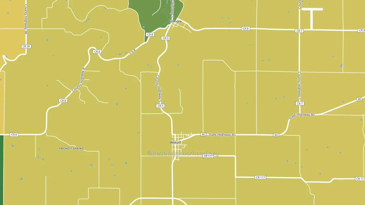 55990, MN block-group voter-turnout map