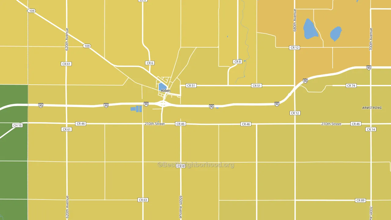 56009, MN block-group voter-turnout map