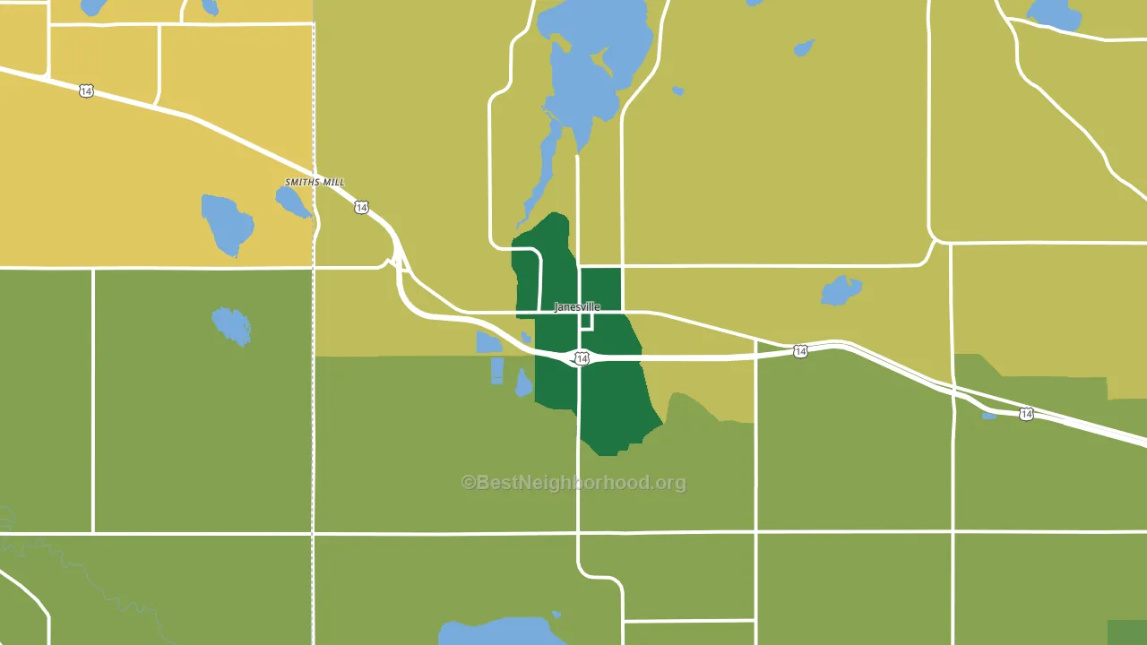 56048, MN block-group voter-turnout map
