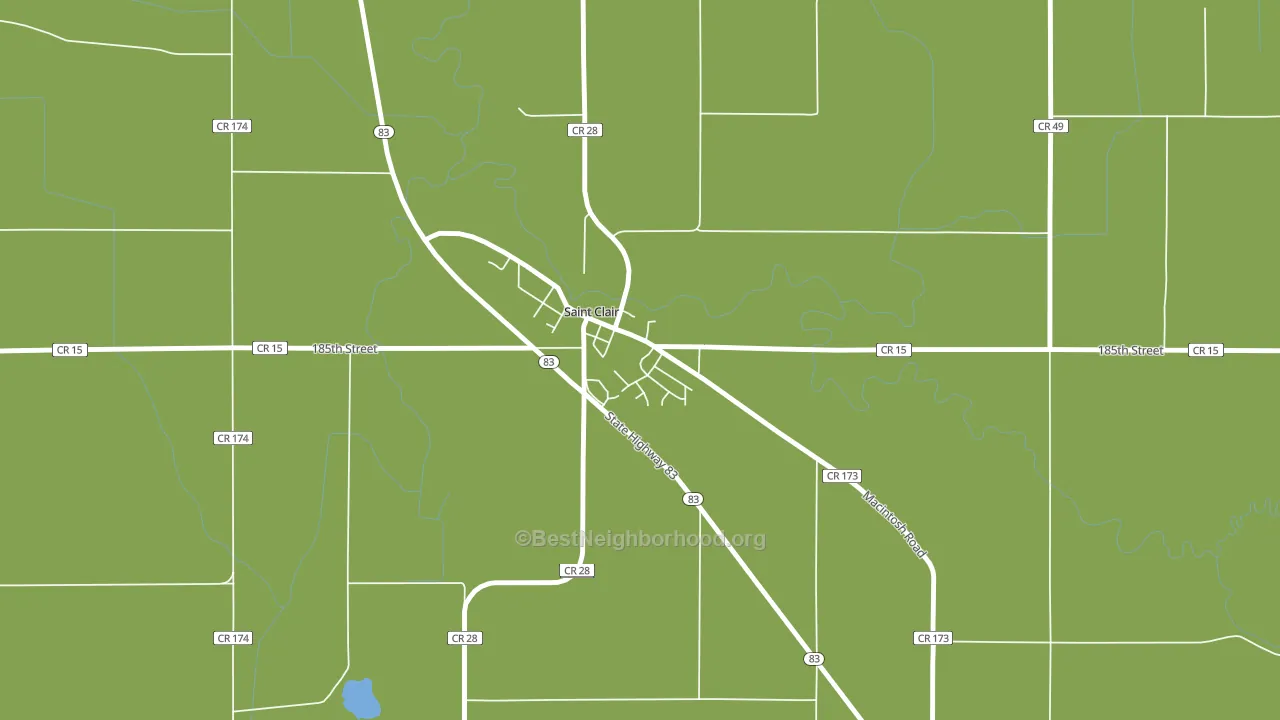 56080, MN block-group voter-turnout map