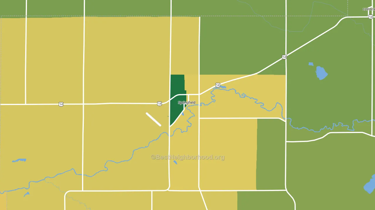 56087, MN block-group voter-turnout map