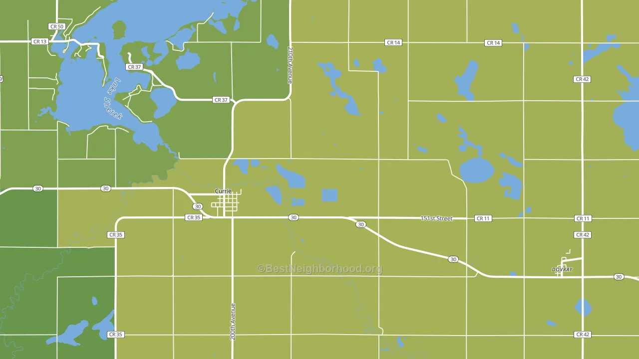 56123, MN block-group voter-turnout map