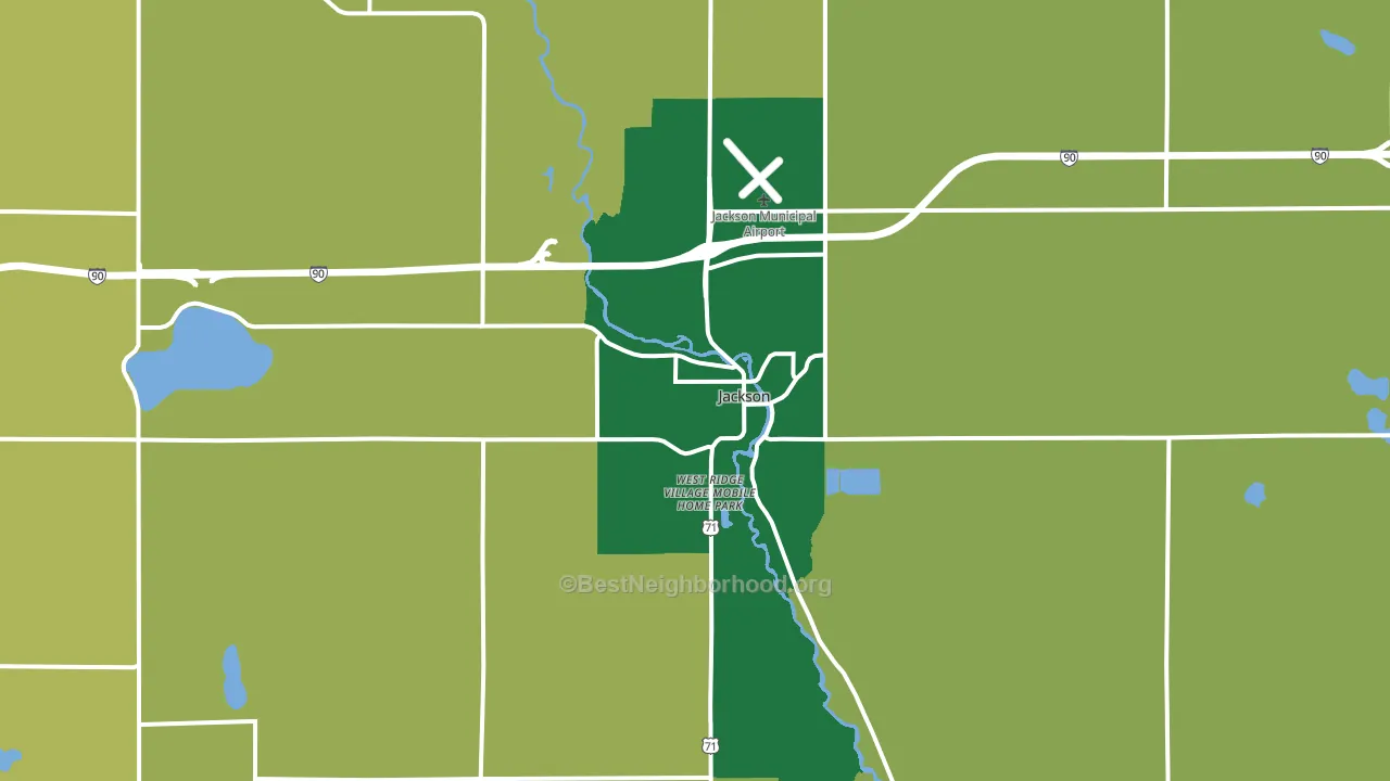 56143, MN block-group voter-turnout map