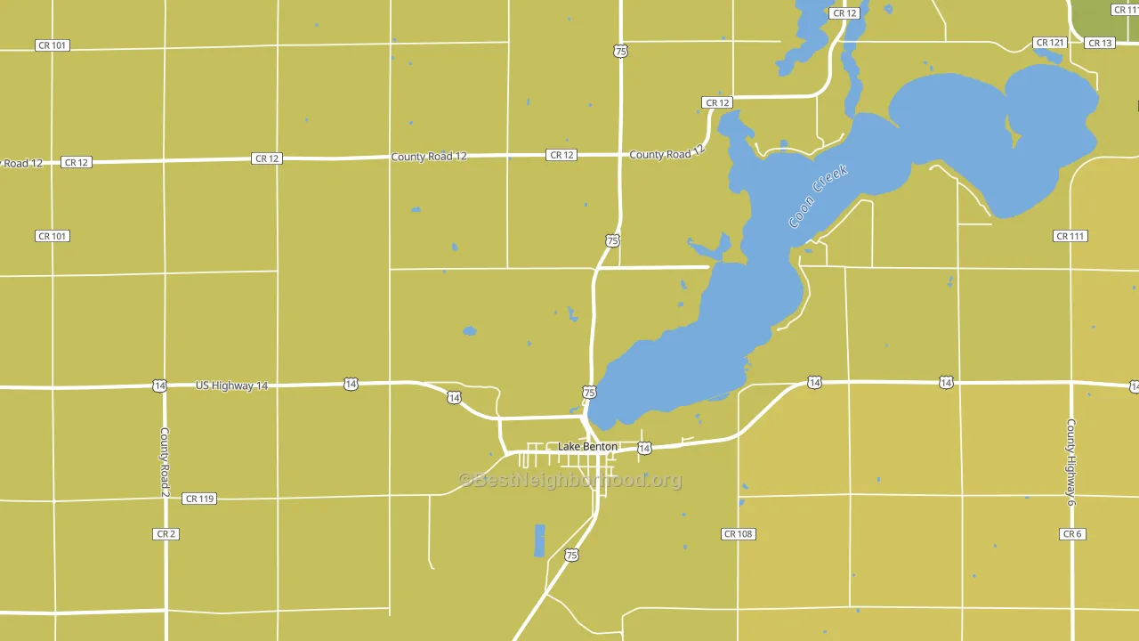 56149, MN block-group voter-turnout map