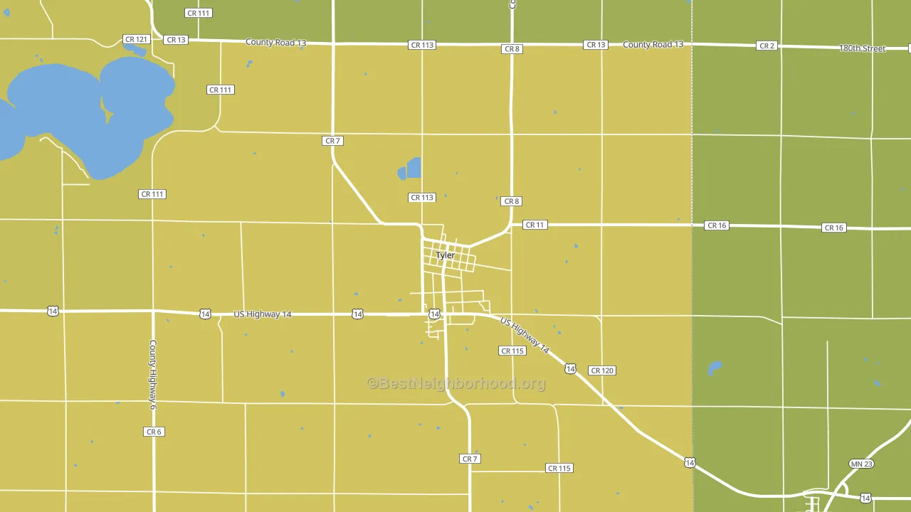 56178, MN block-group voter-turnout map
