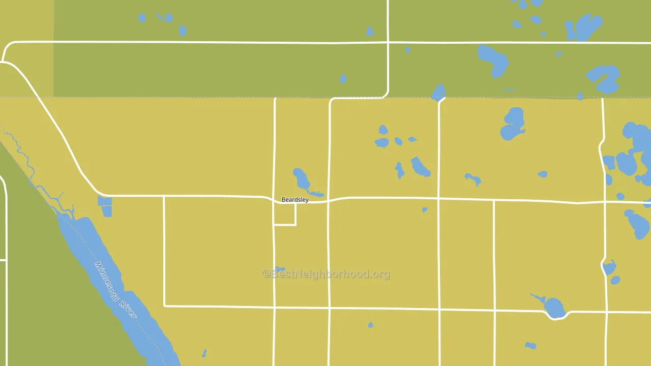 56211, MN block-group voter-turnout map