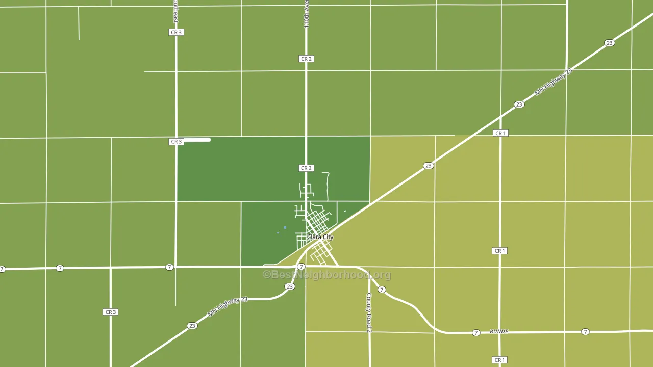 56222, MN block-group voter-turnout map
