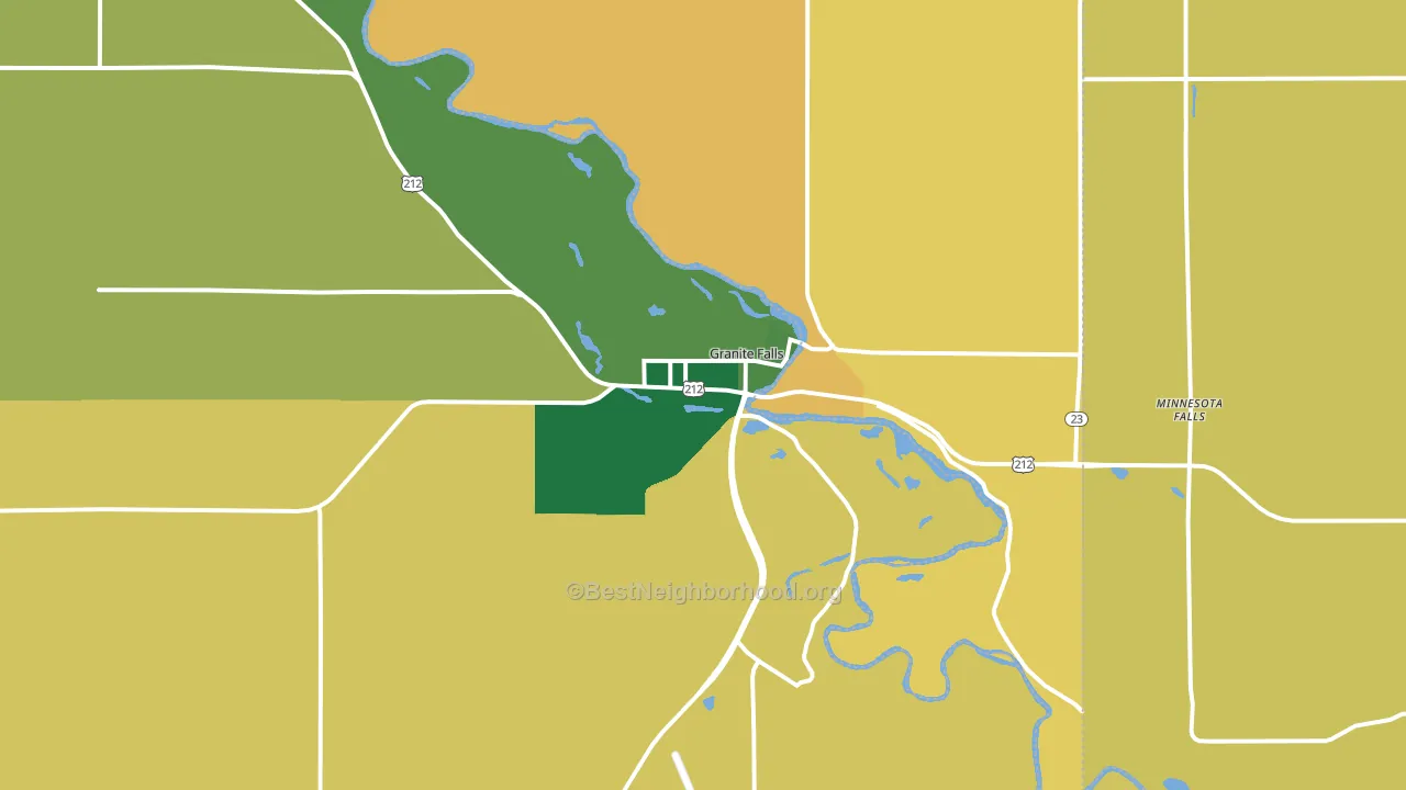 56241, MN block-group voter-turnout map