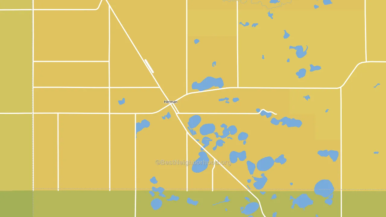 56248, MN block-group voter-turnout map