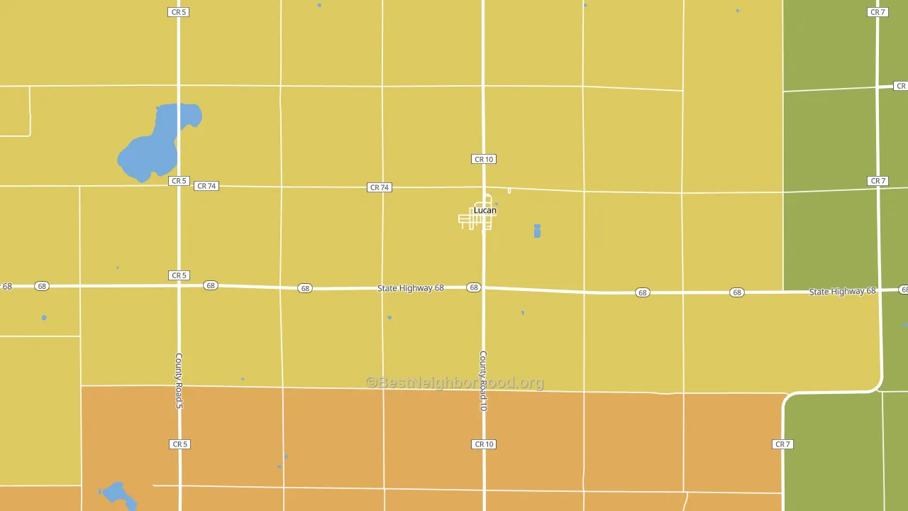 56255, MN block-group voter-turnout map