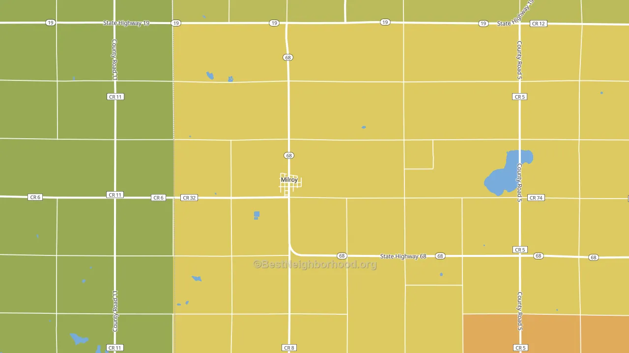 56263, MN block-group voter-turnout map