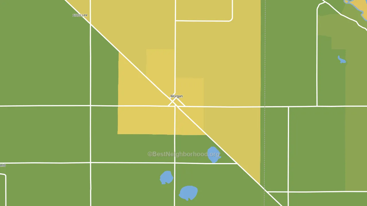 56266, MN block-group voter-turnout map