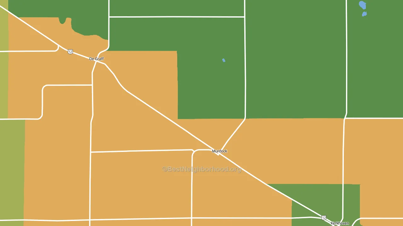 56271, MN block-group voter-turnout map