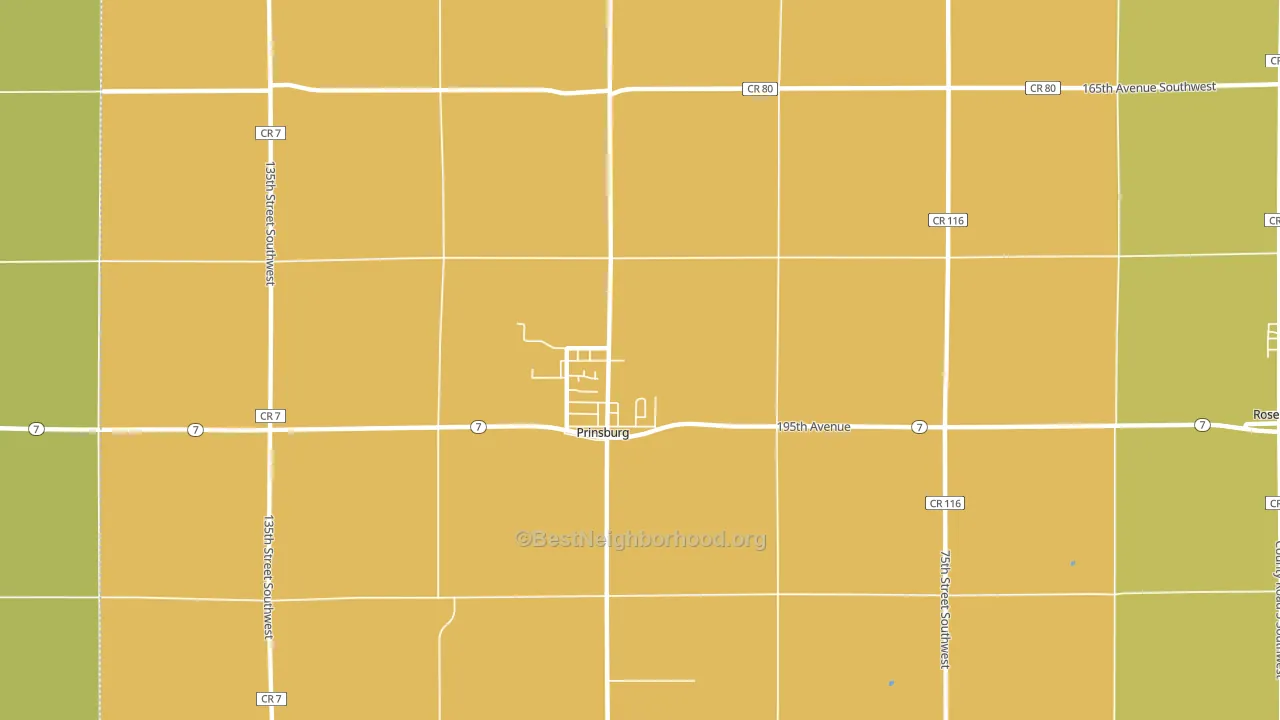 56281, MN block-group voter-turnout map