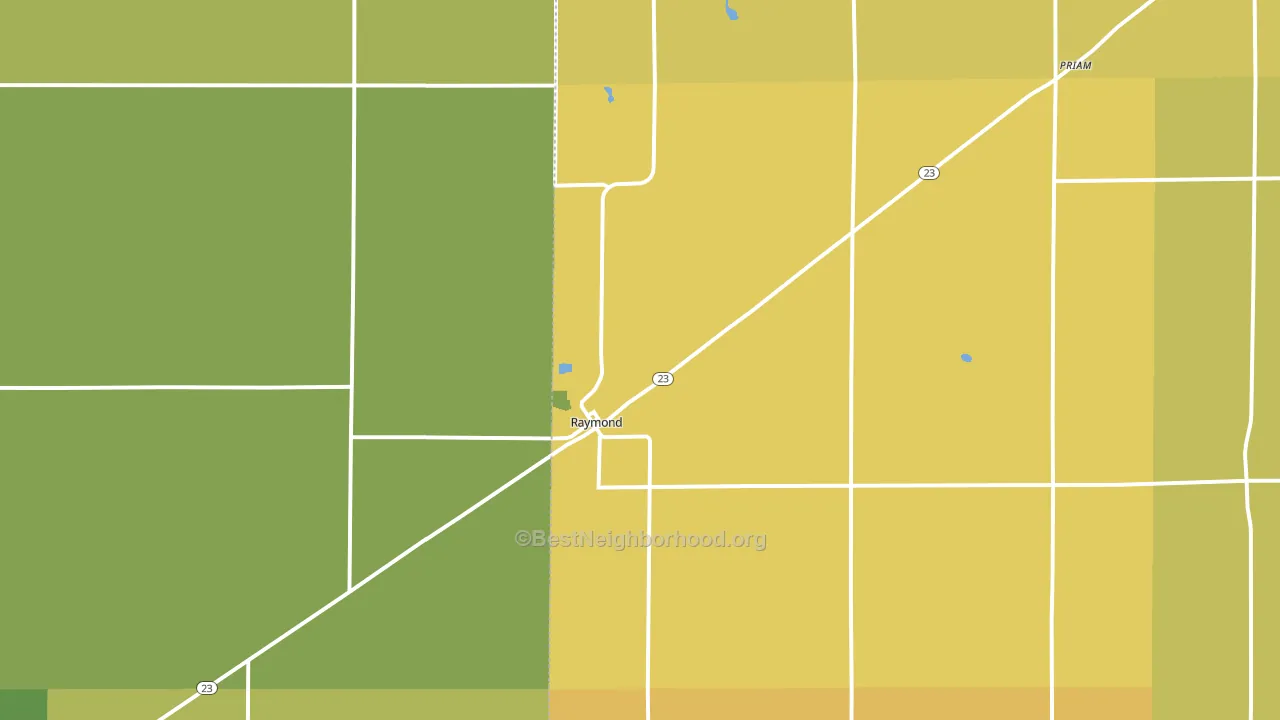 56282, MN block-group voter-turnout map