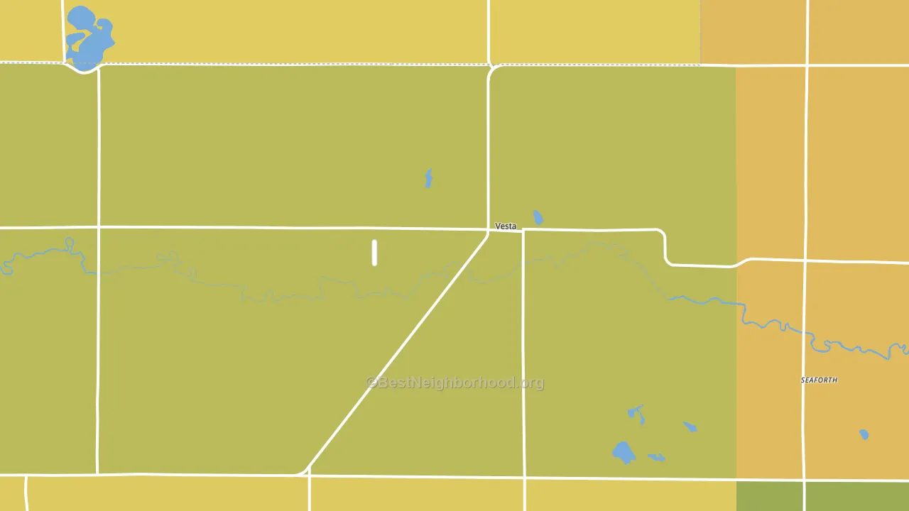 56292, MN block-group voter-turnout map