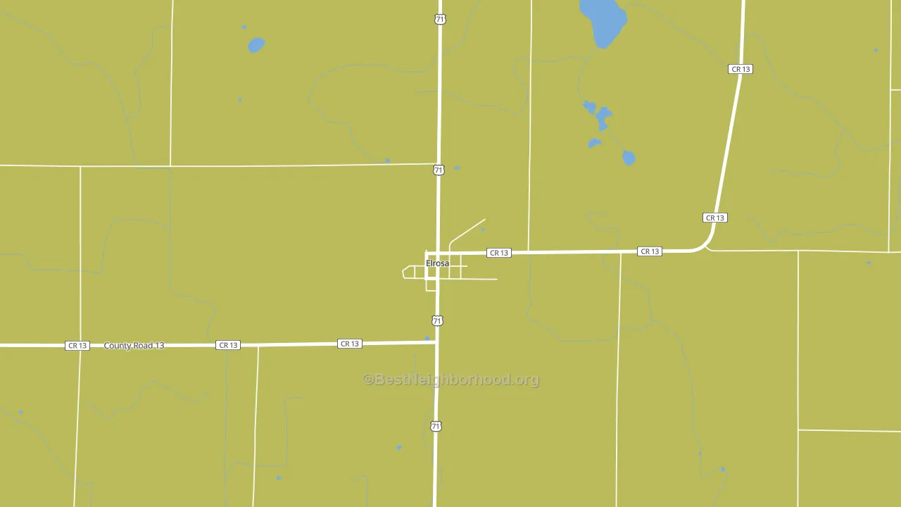 56325, MN block-group voter-turnout map
