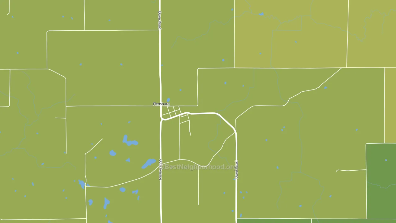 56328, MN block-group voter-turnout map