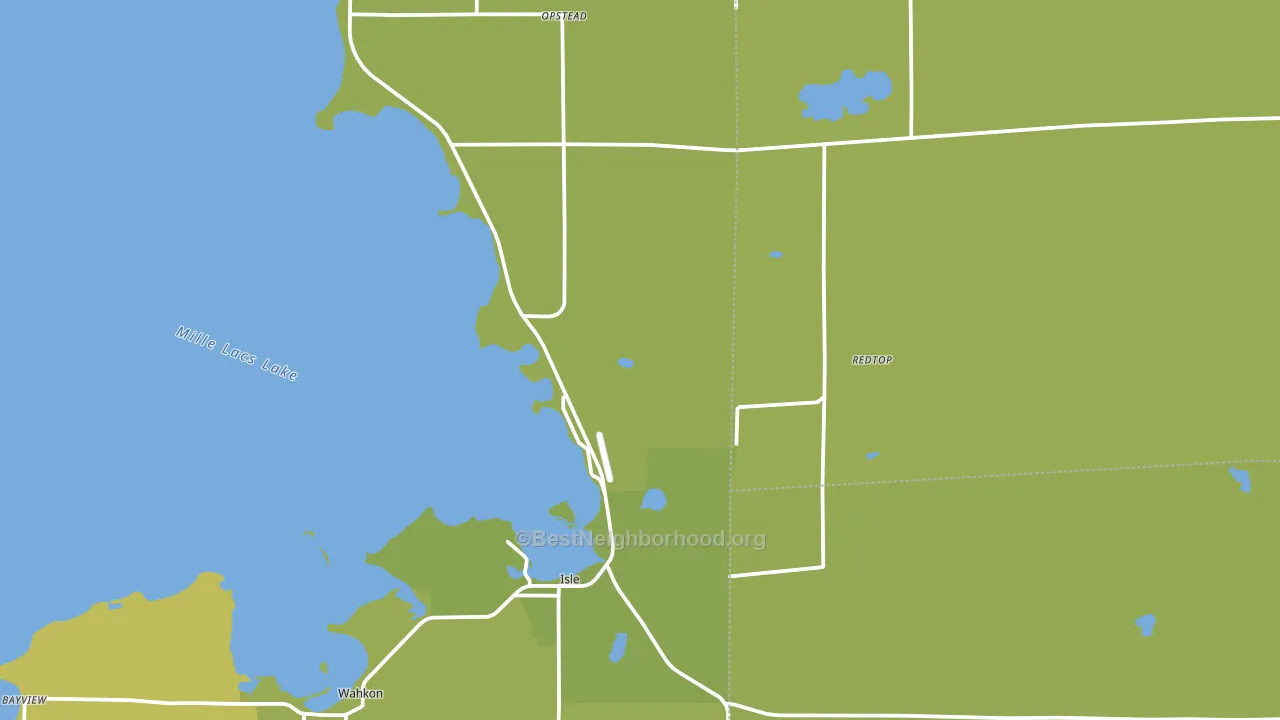 56342, MN block-group voter-turnout map