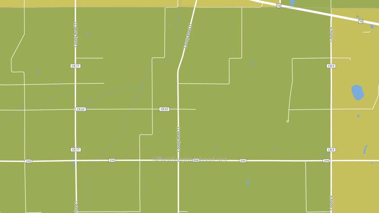 56434, MN block-group voter-turnout map