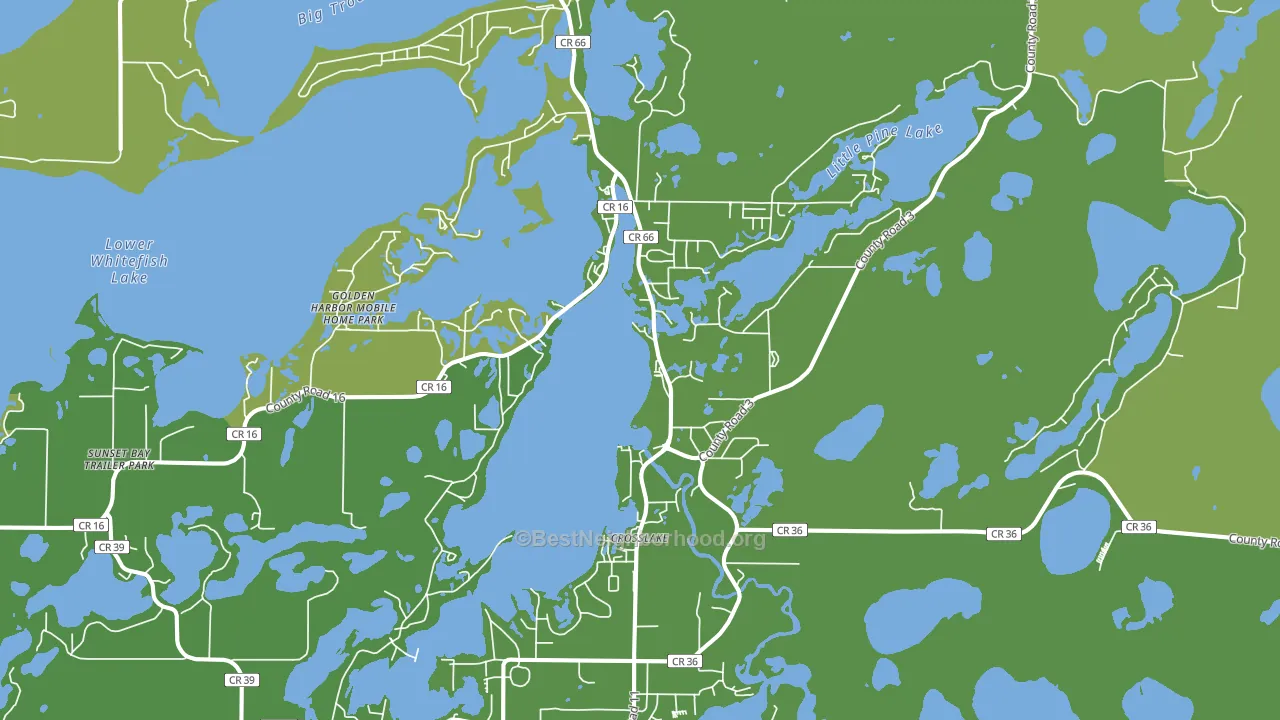 56442, MN block-group voter-turnout map