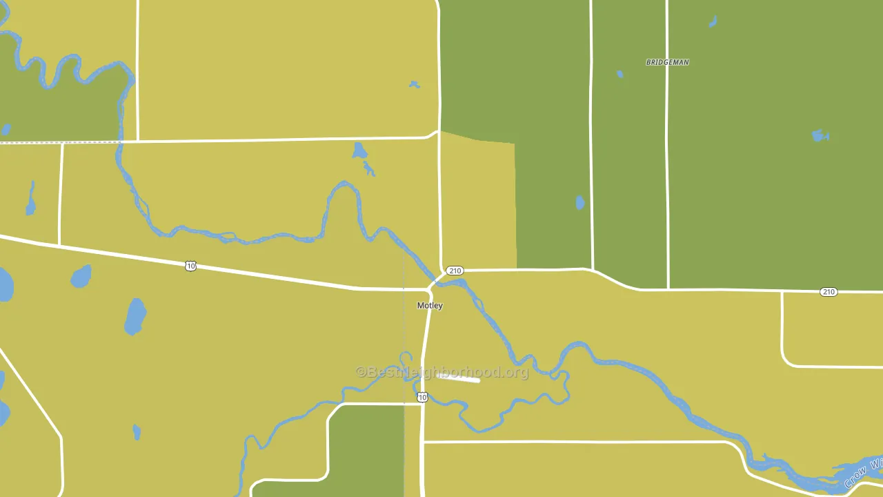 56466, MN block-group voter-turnout map