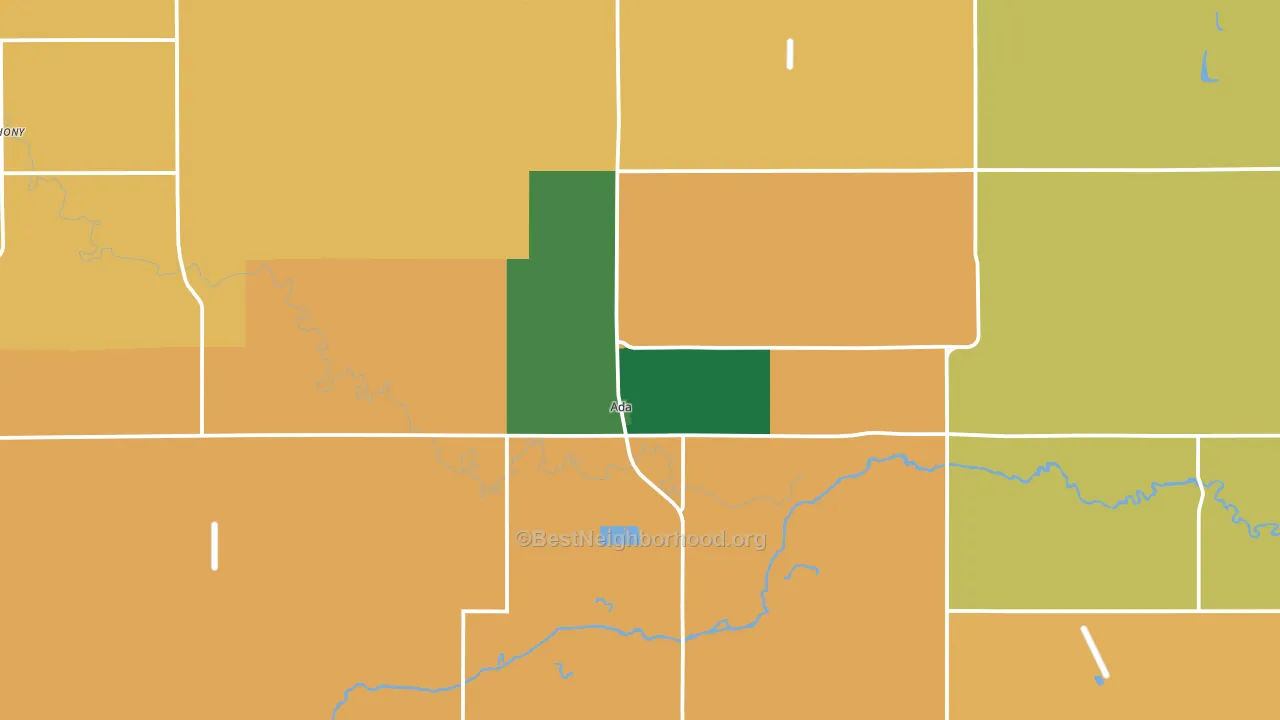 56510, MN block-group voter-turnout map