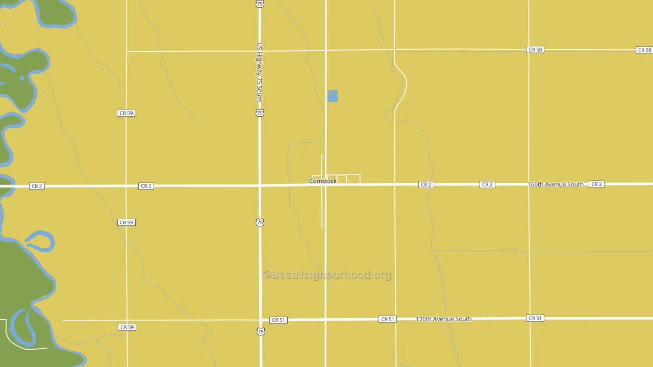 56525, MN block-group voter-turnout map