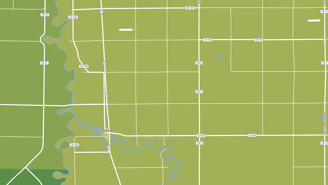 56546, MN block-group voter-turnout map