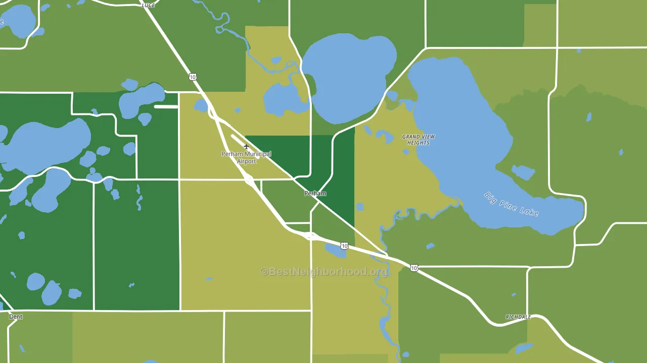 56573, MN block-group voter-turnout map