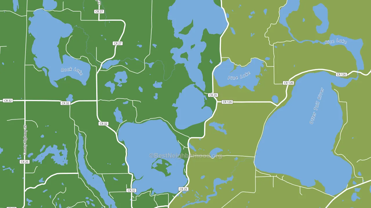 56578, MN block-group voter-turnout map