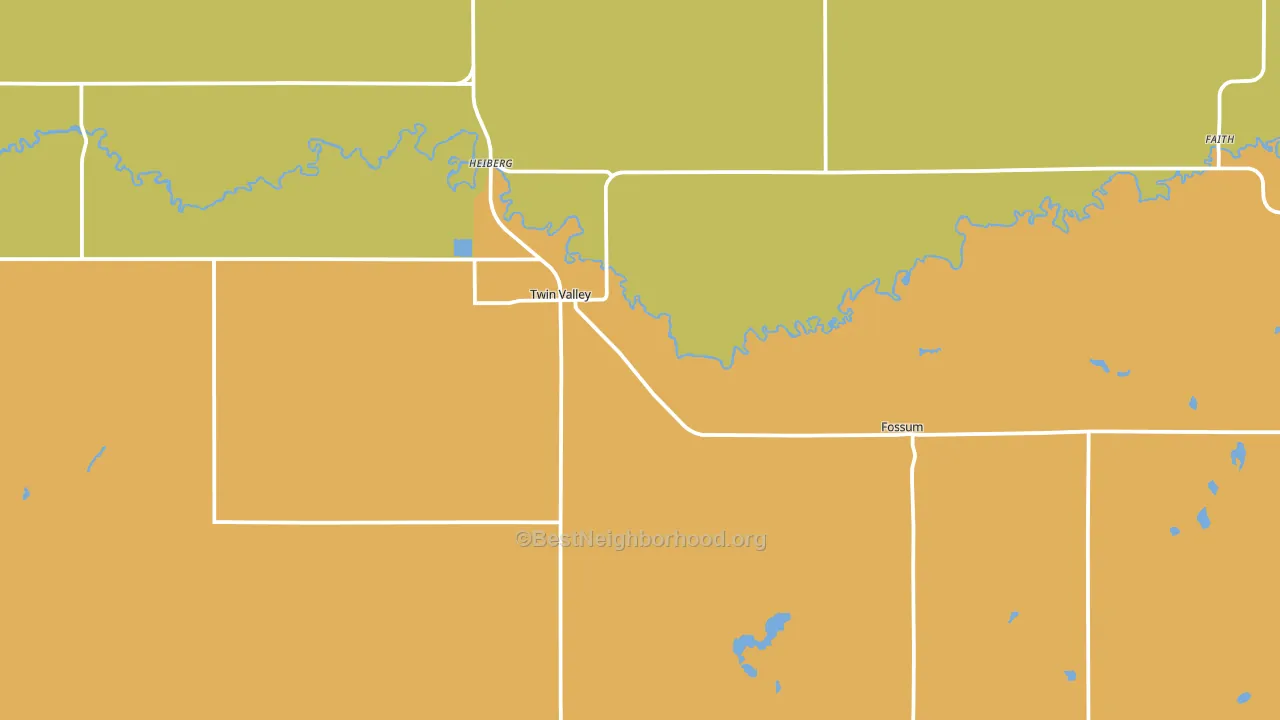 56584, MN block-group voter-turnout map