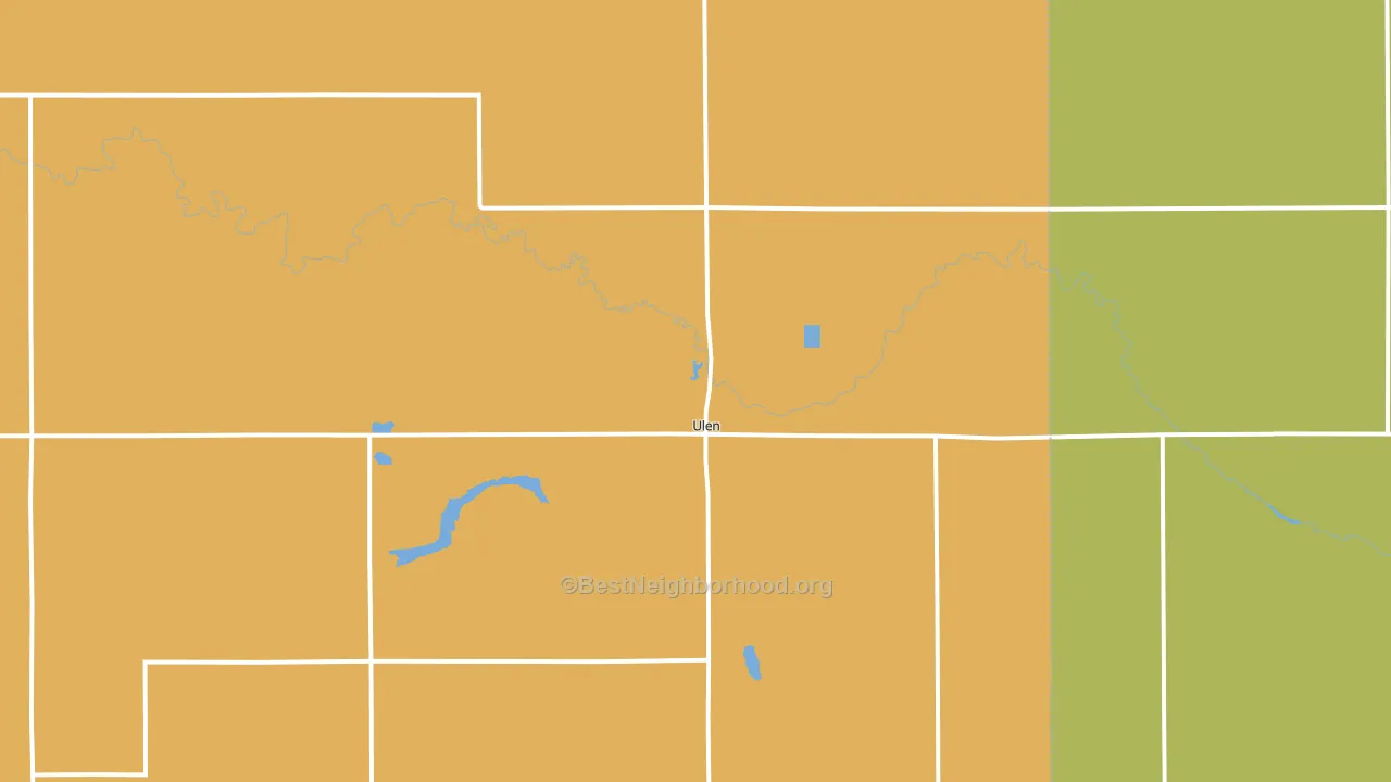 56585, MN block-group voter-turnout map