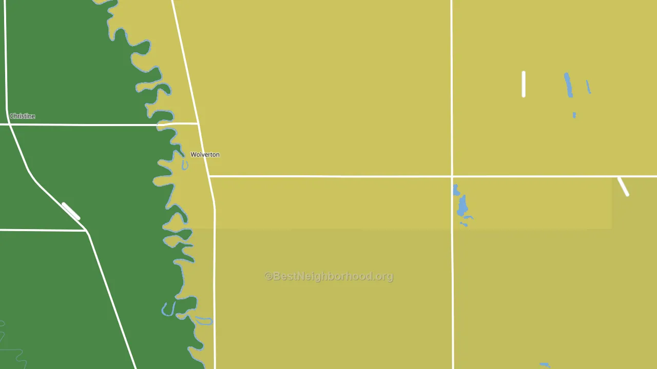56594, MN block-group voter-turnout map