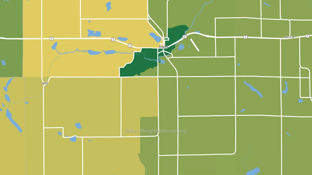 56621, MN block-group voter-turnout map