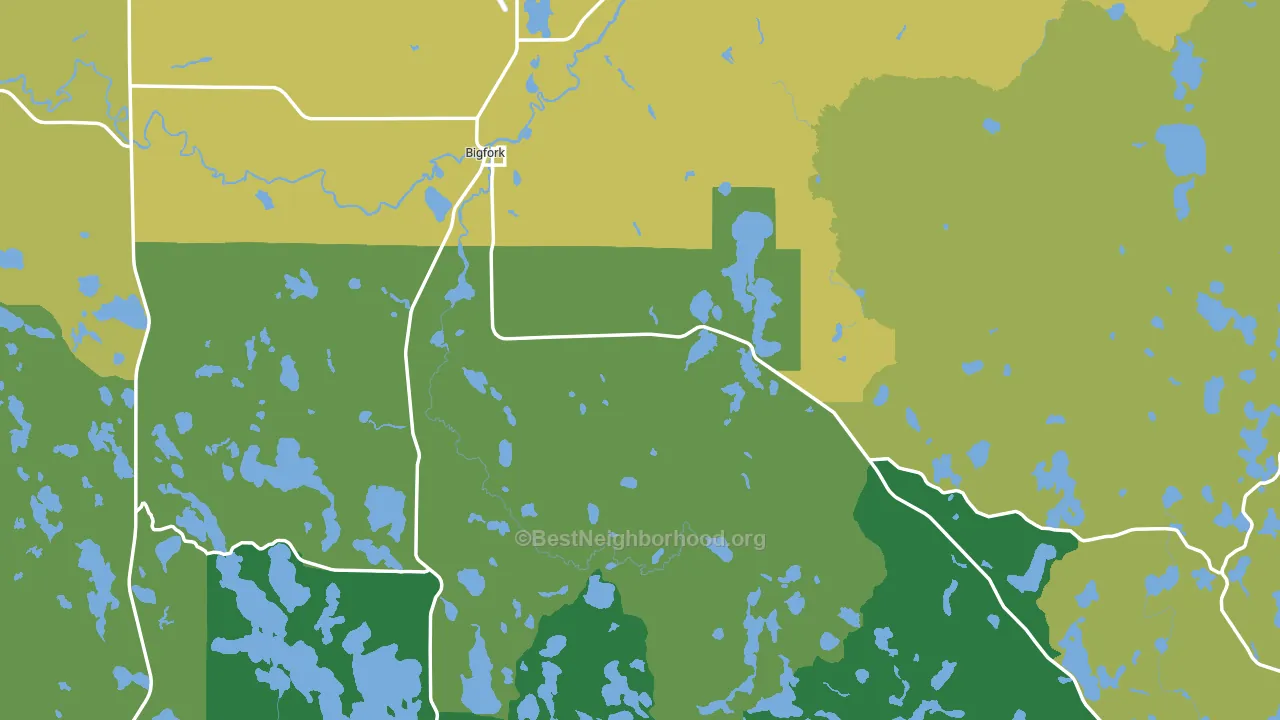 56628, MN block-group voter-turnout map